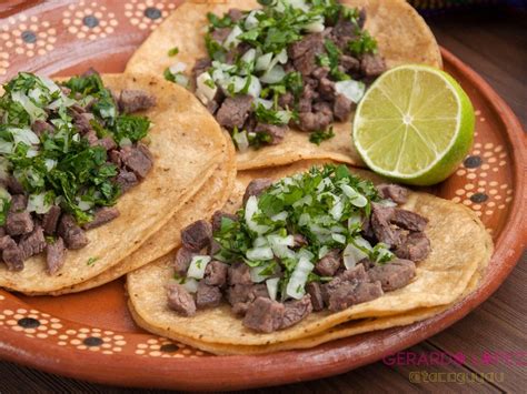Tacos De Bistec Receta Para La Comida Prepara Unos Tacos De Bistec Con