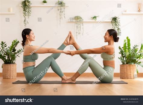 1,668 Young Asian Woman Friends Doing Exercise Images, Stock Photos ...