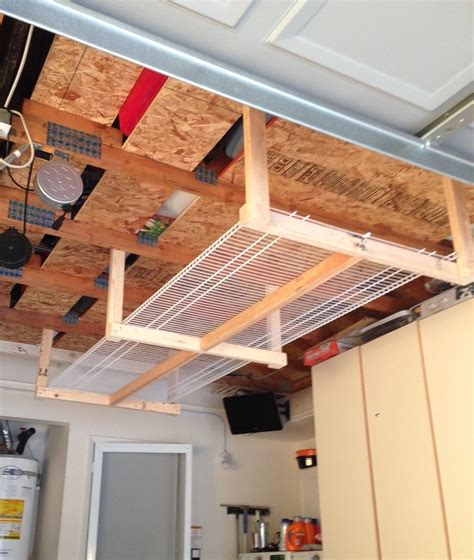 How To Create Diy Garage Ceiling Storage - Ceiling Ideas