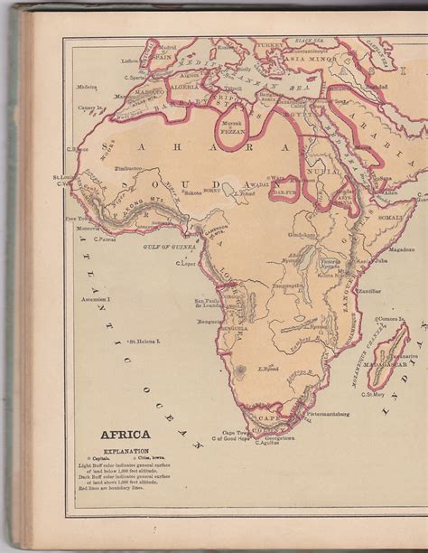 Pre-Colonial Africa in 1875. Scanned this from... - Maps on the Web