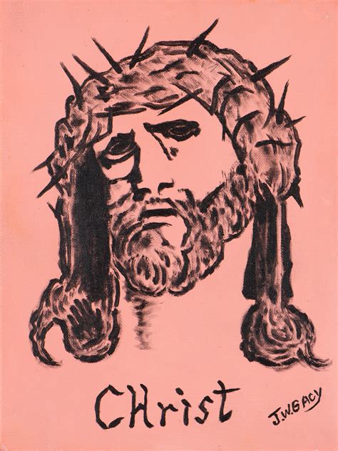 At Auction: John Wayne Gacy, John Wayne Gacy (American, 1942-1994) "Christ"