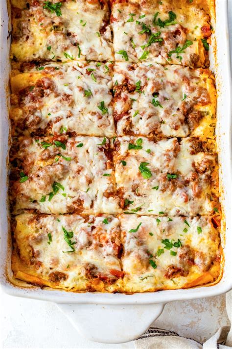 Best Lasagna Recipe (Healthy, High-Protein & Easy) - Skinnytaste