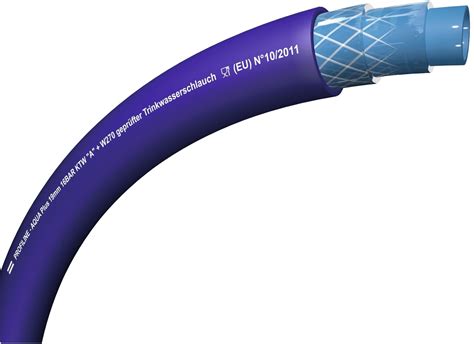 Tricoflex Trinkwasserschlauch Profiline-AQUA-Plus 10 x 2,5 mm (50 Meter ...
