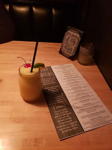 Menu at Oceans & Ale pub & bar, Williamsburg, Richmond Rd