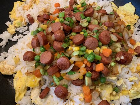 Hot Dog Fried Rice — Phase Changes