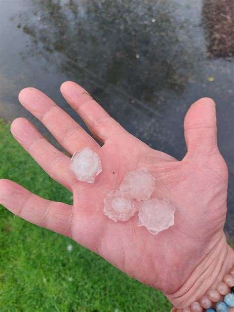 Photos of hail, storm damage from May 1, 2025, storms