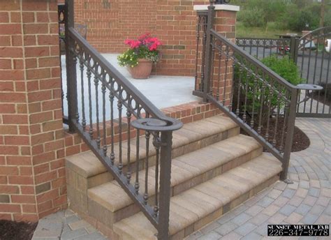 Railings | Sunset Metal Fab | Exterior stairs, Railings outdoor ...