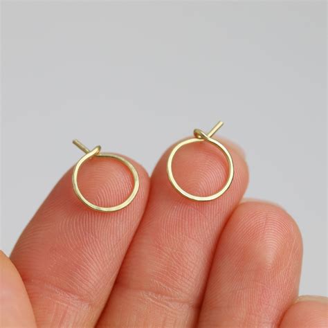 How To Get Small Hoop Earrings In at Lawrence Henry blog