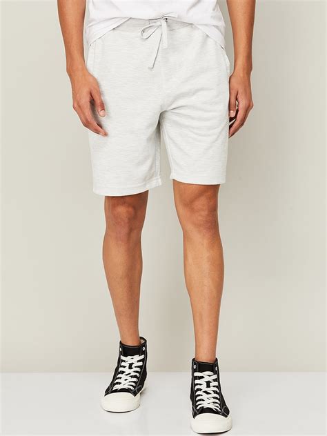 Buy Fame Forever By Lifestyle Men White Regular Fit Shorts - Shorts for ...