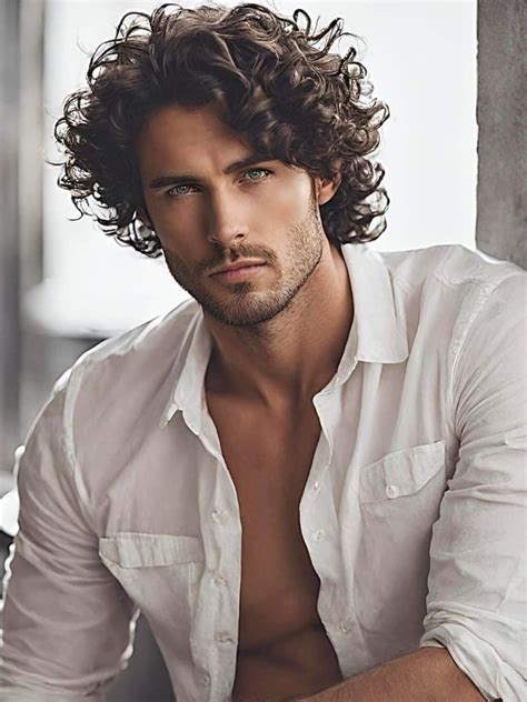 Pin by Pandorka Josifova on Curly hair men | Long hair styles men, Mens ...