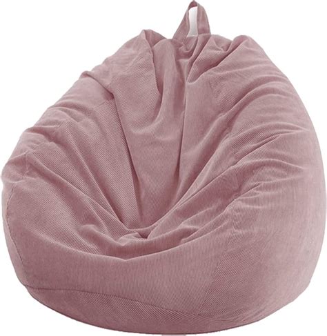 Amazon.com: Lukery Bean Bag Chair for Adults (No Filler), Solid Color ...