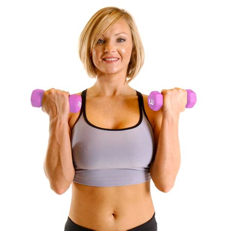 Tone Fitness Neoprene Coated Dumbbell Set with Rack - Synergy Fitness ...