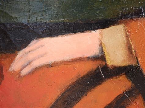 David Adickes - "Elegant Lady, Gold Brown" Modern Abstract Figurative ...