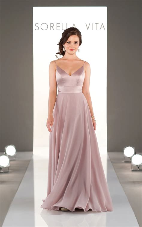 Mixed Fabric Bridesmaid Dress | Sorella Vita Bridesmaid Dresses