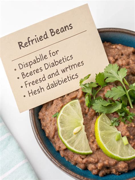 Can Diabetics Eat Refried Beans? Nutrition Facts & Healthy Tips