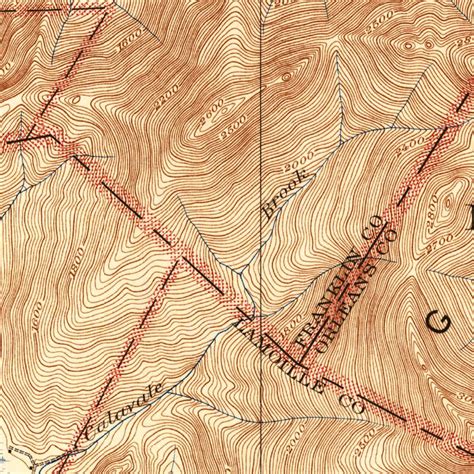 Jay Peak, VT (1925, 62500-Scale) Map by United States Geological Survey ...