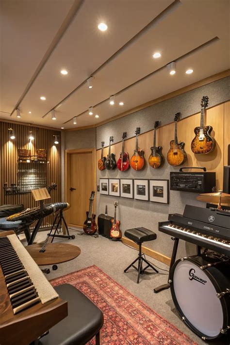 15+ Inspiring Guitar Room Ideas for Every Home | Home music rooms ...