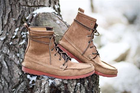 Incredible fine suede deerskin leather moccasin camp grizzly boot - 10 ...