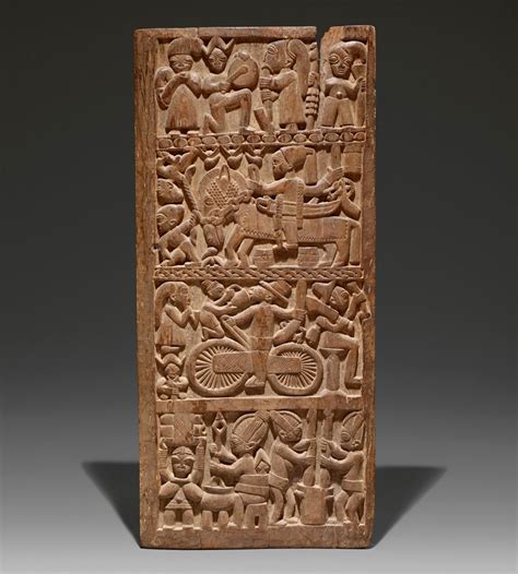 Blanket Box with Tribal Carvings | Antiques Board