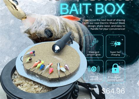 EZ Beaver Bait Buddy Small Tackle Box for Fishing