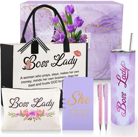 Amazon.com | Coosilion Christmas Gifts for Women, Boss Lady Gifts for Women with 20 OZ Mug ...