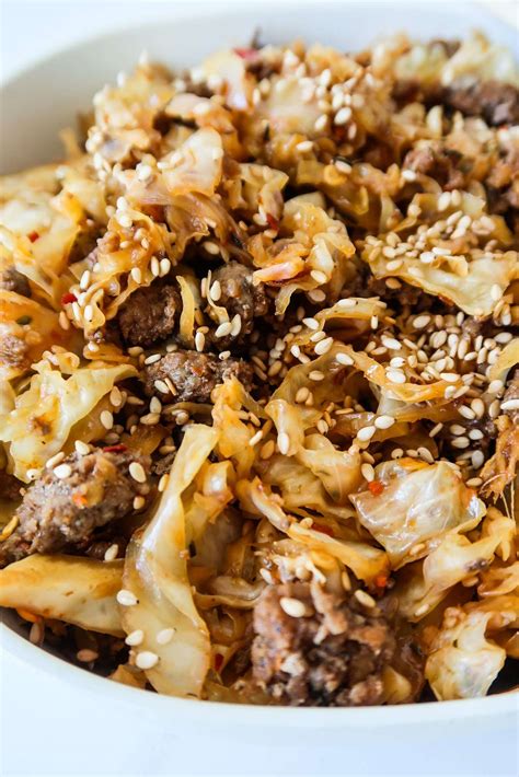 Ground Beef And Cabbage Recipes