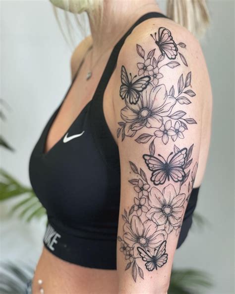 Pin by Savannah Rae on Tattoo in 2025 | Tattoos for women half sleeve ...