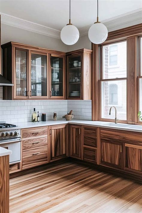 60 Stunning Walnut Kitchen Cabinets for Every Style