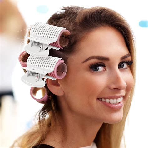 12 Pack Hair Roller Clips - Claw Clips for Small to Jumbo Curlers ...