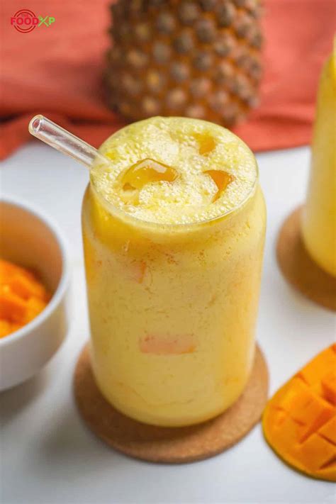 Tropical McDonald's Mango Pineapple Smoothie Recipe - TheFoodXP