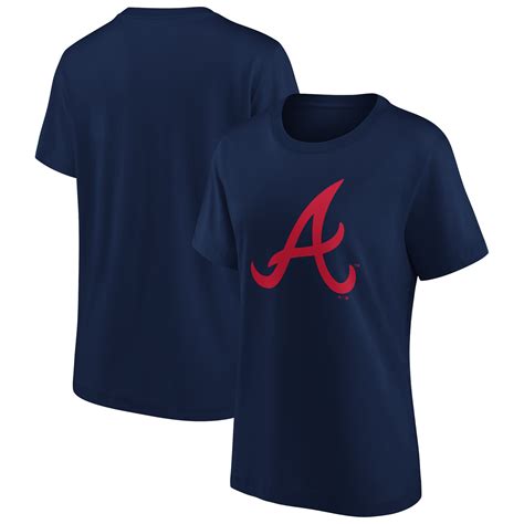 Womens Atlanta Braves Mono Logo Graphic T-Shirt | Rebel Sport