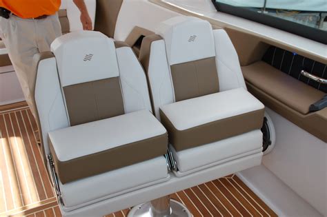 The Four Winns H350 at FLIBS. | Boat upholstery, Boat companies, Power ...
