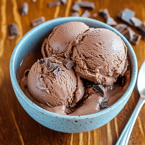 Creamy Chocolate Coconut Milk Ice Cream Delight