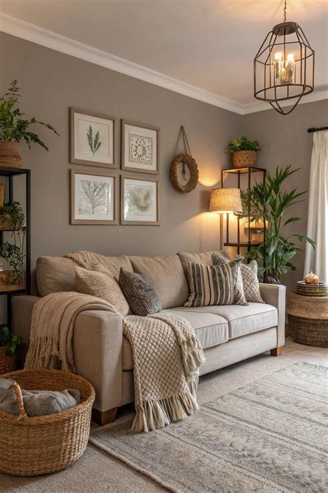 17 Stunning Ideas for Gray Paint Colors in 2025 | Living room wall ...