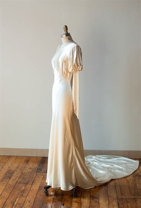 Vintage 1930s wedding dresses 60 photos - Astyledwedding.com