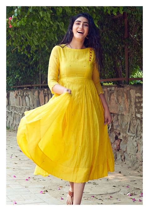 Discover 35 Knee length frocks and casual frocks ideas | frock for ...