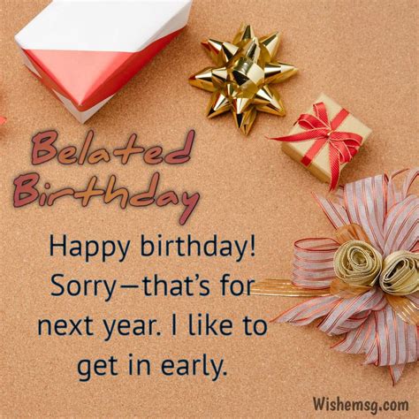 200+ Best Belated Birthday Wishes and Messages & images - Wishemsg.Com