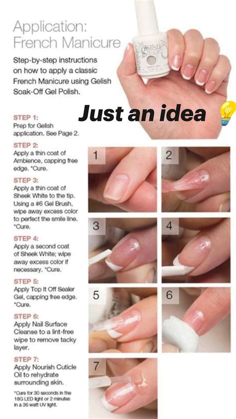 How to do a french tip on your nails – Artofit