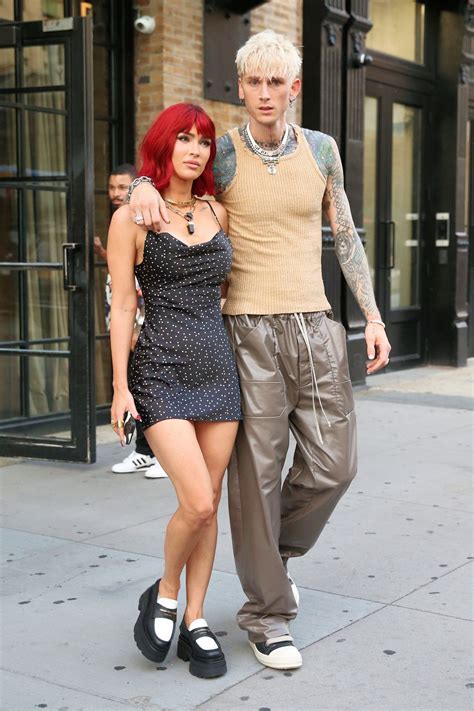 Megan Fox and Machine Gun Kelly - New York City 09/04/2023 • CelebMafia