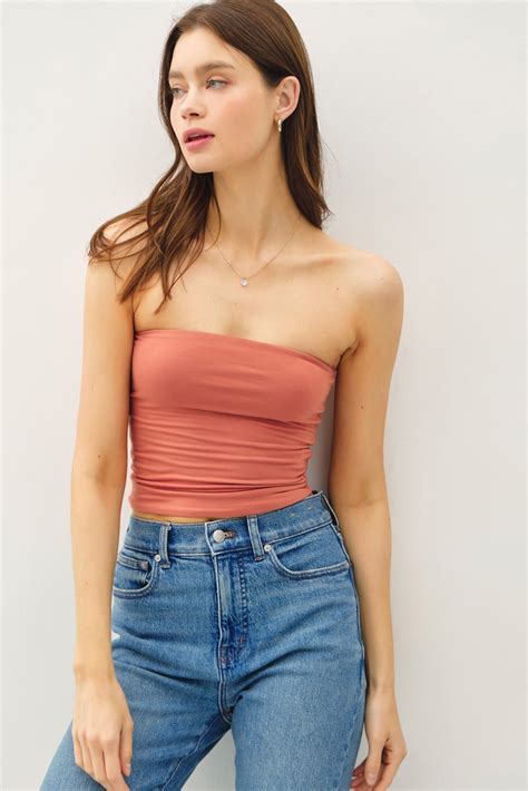 Brooke Ultra Soft Stretch Tube Top- Final Sale - Elevate Boutique
