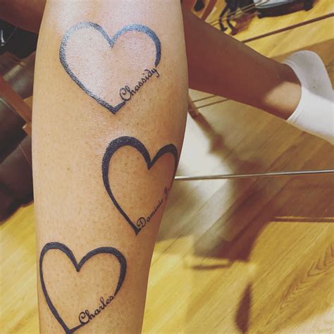 Heart Tattoos With Names In Them - Forearm Tattoo Ideas