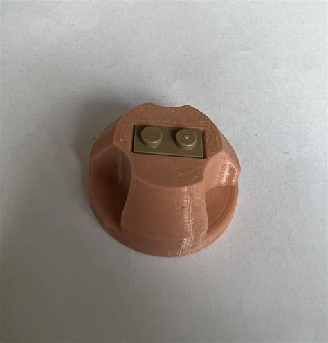 Lego 45 RPM Adapter (terra cotta) - green-vinyl.com