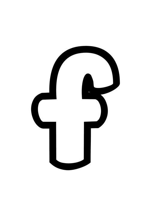 Free Printable Bubble Letter F