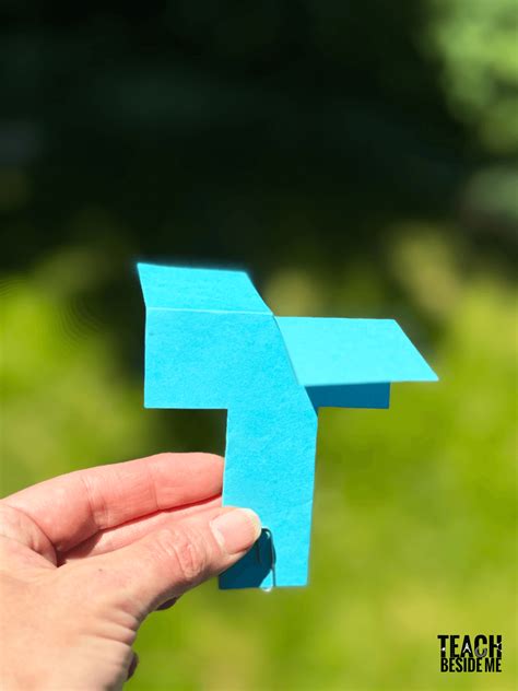 Paper Helicopter Science With a Free Printable Template - Teach Beside Me