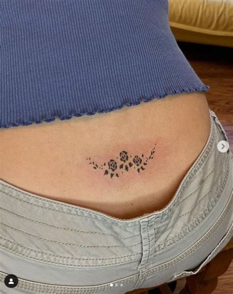 Cute Tramp Stamp in 2024 | Dainty tattoos, Tramp stamp tattoos ...