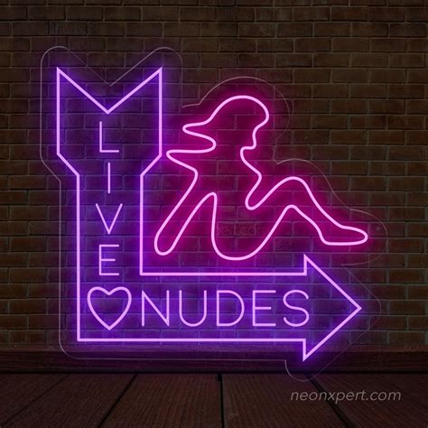 Live Nudes Neon LED Light Sign - NeonXpert