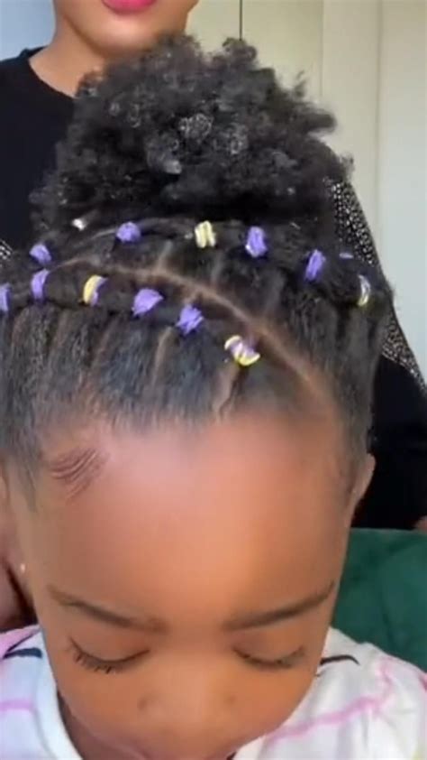 40 easy rubber band hairstyles on natural hair to try next – Artofit