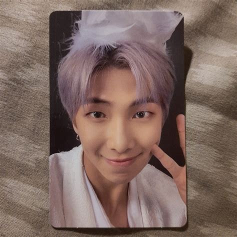 BTS Map of the Soul MOTS7 v1 Namjoon RM photocard pc, Hobbies & Toys, Memorabilia & Collectibles ...