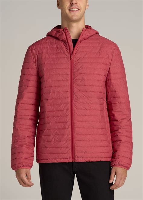 Tall Men's Packable Puffer Jacket | American Tall