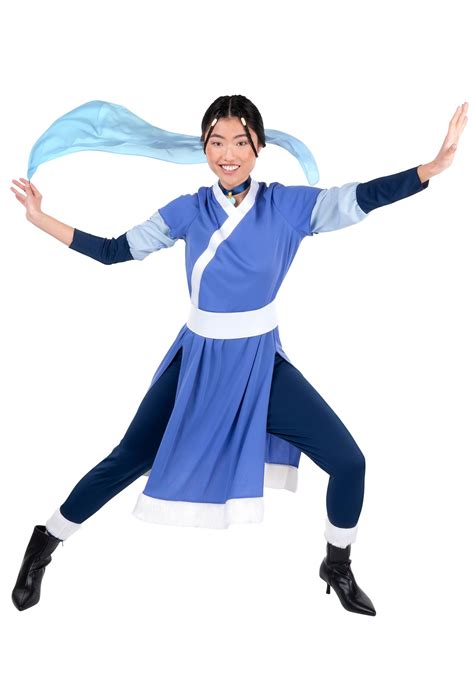 Deluxe Avatar Last Airbender Women's Katara Costume | Nickelodeon Costumes